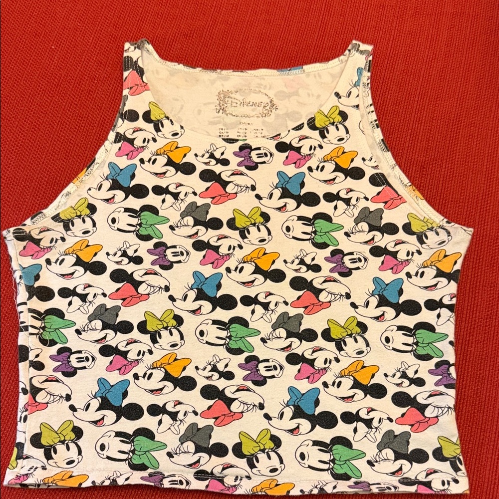 Disney Minnie Mouse Kids Tank Top - Colorful Print